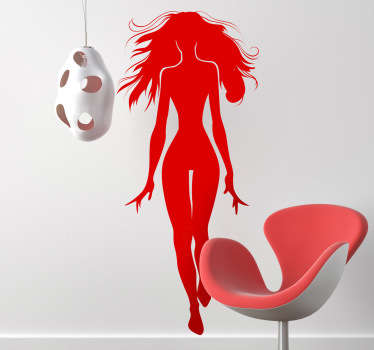 Sexy Mannequin Wall Sticker - TenStickers