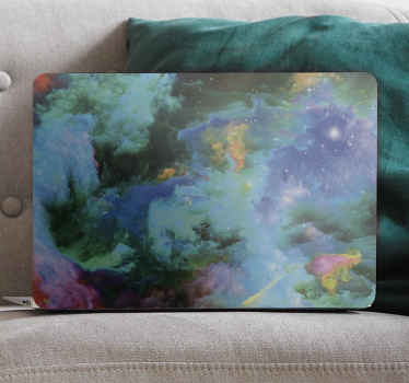 Barevné cloudové skiny notebooků - TenStickers