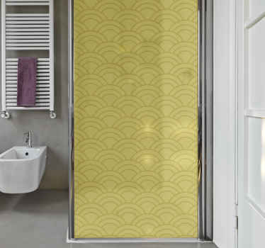 Klebefolie Dusche Pantone-muster beleuchten - TenStickers