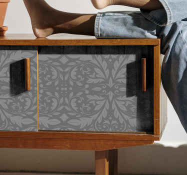 Naklejka na meble Szare formy - TenStickers