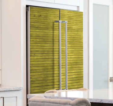 Vinilo para neveras textura madera illuminator - TenVinilo