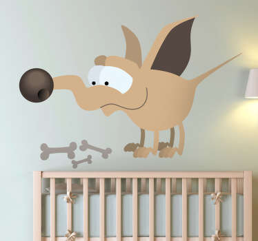 Wandtattoo Fabelwesen mit Knochen - TenStickers