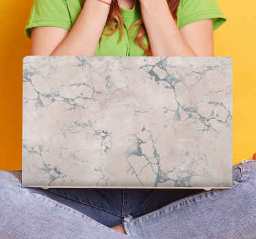 Vinilo para portátiles Vetas de marmol - TenVinilo