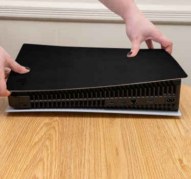 Ps5 블랙 스킨 ps5 스킨 데칼 - TenStickers