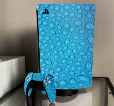 Vand på glas ps5 klistermærker - TenStickers