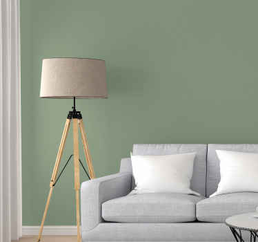 Sage green plain wall vinyl - TenStickers