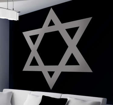 大卫之星贴纸 - TenStickers