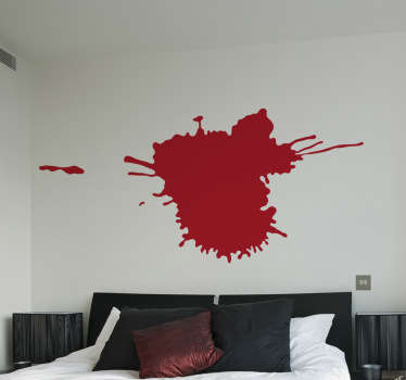Splash of Paint Decal - TenStickers