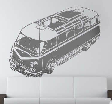 Classic Van Decorative Sicker - TenStickers