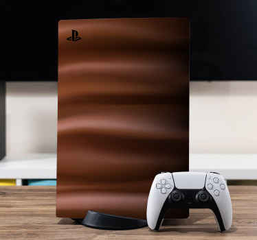 Brune playstation5 vinyl klistermærker - TenStickers