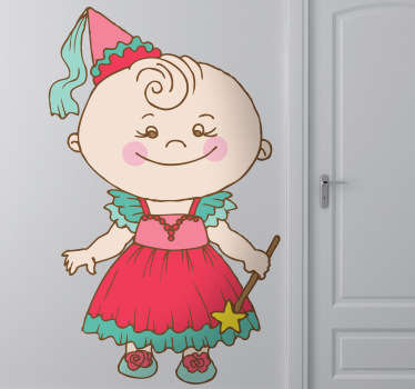 Wandtattoo Baby Prinzessin - TenStickers