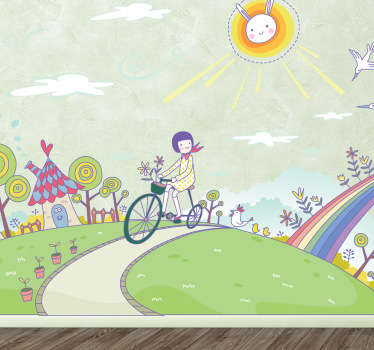 Wandtattoo Kinderzimmer Fantasieland - TenStickers