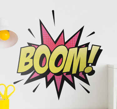 70's style vintage wall sticker - TenStickers