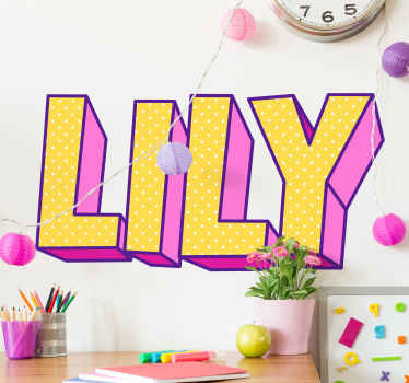 Pop alfabet vintage klistermærker - TenStickers