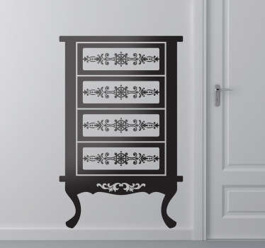 Okrasna nalepka francoske omare - TenStickers