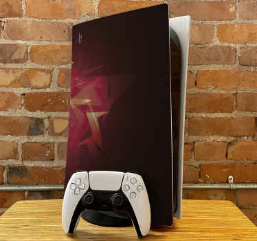 Shapes explosion PS5 stickers - TenStickers