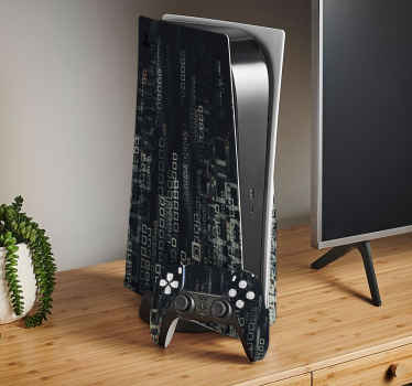 Speed light and spotlights digital ps5 sticker - Tenstickers