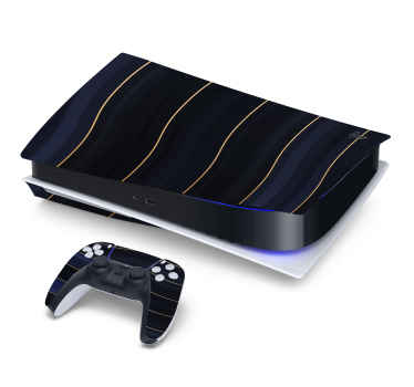 추상적 인 3d 텍스처 패턴 ps5 스티커 - TenStickers