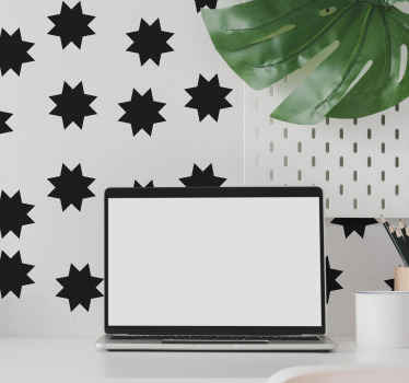 Autocolant de perete model stele - TenStickers
