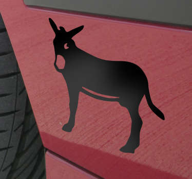 Vinilo decorativo burro català - TenVinilo