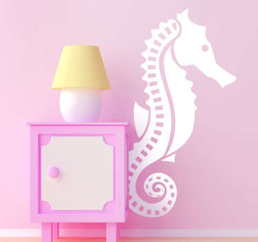 Sticker décoratif hyppocampe - TenStickers