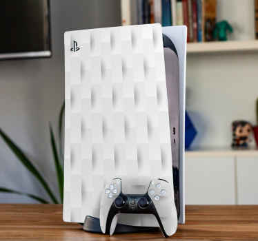 Autocolante Skin para PS5 Fundo clássico de papel abstrato - TenStickers