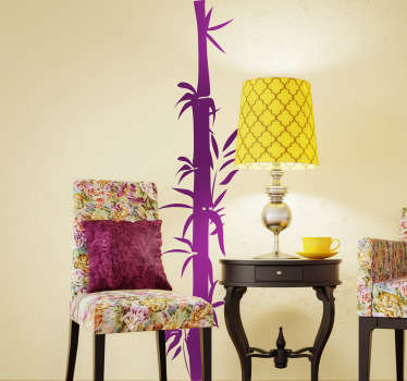 Wandtattoo Pflanzen Bambusrohr - TenStickers