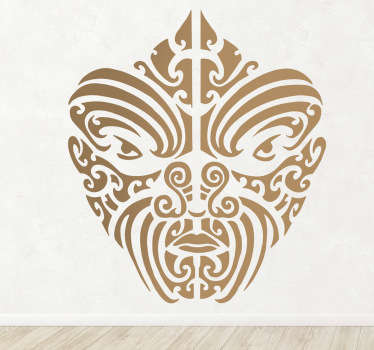 マオリのモチーフの壁のステッカー - TENSTICKERS