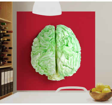 Salată cu aspect de autocolant pentru creier - TenStickers