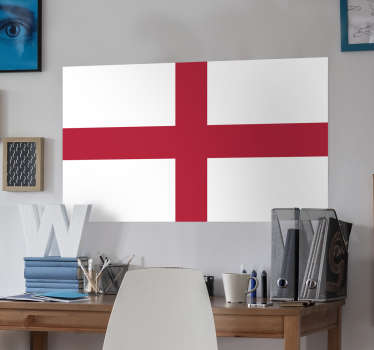 England flag living room wall sticker - TenStickers