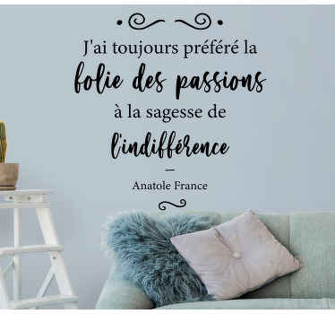 Sticker Mural Citation Citation d'un personnage célèbre - TenStickers