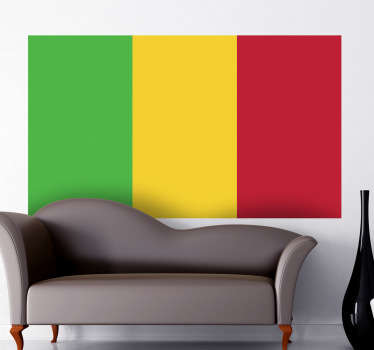 Wandtattoo Flagge Mali - TenStickers