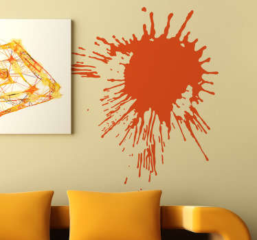 Sticker spash verf vlek decoratie - TenStickers