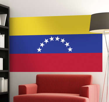 Venezuela Flag Sticker - TenStickers