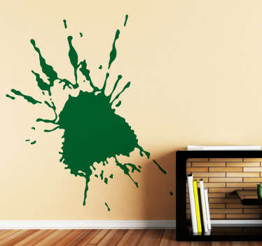 Művészi fröccs matrica - TenStickers