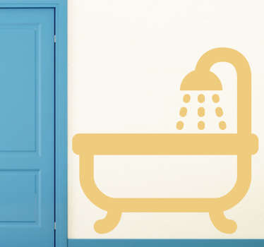 浴室图标贴纸 - TenStickers