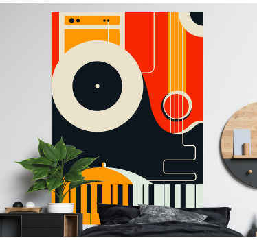 Original design wall sticker for bedroom - TenStickers