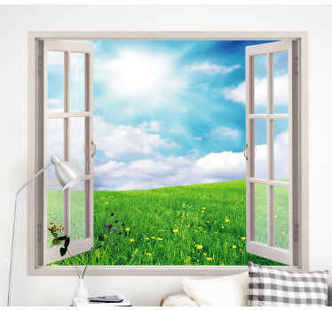 Wandtattoo Natur malerische aussicht - TenStickers