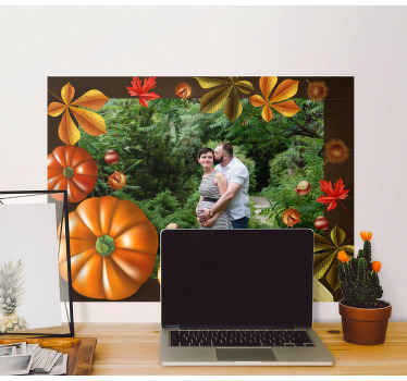 Autocolantes ornamentais Moldura colorida de halloween - TenStickers