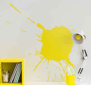 Sticker decoratieve vlek - TenStickers