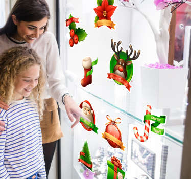 Christmas Spirit Stickers - TenStickers