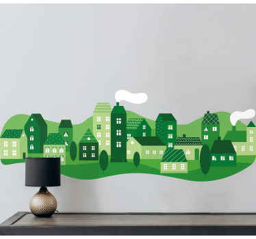 귀여운 디자인 자연 벽 비닐 스티커 - TenStickers