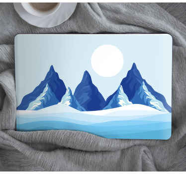 푸른 풍경 노트북 스킨 - TenStickers