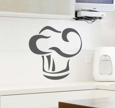 Kochmütze fru Chefs Aufkleber - TenStickers