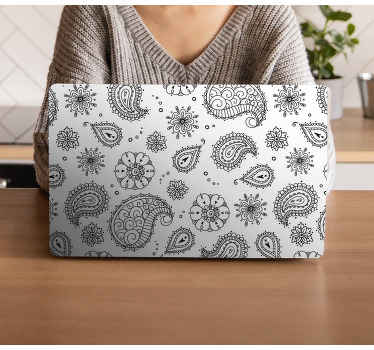 Vinilo para portátiles Fondo blanco - TenVinilo