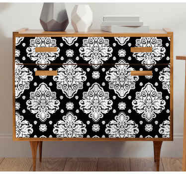 Decal επίπλων κρανίου και διασταυρώσεων - TenStickers