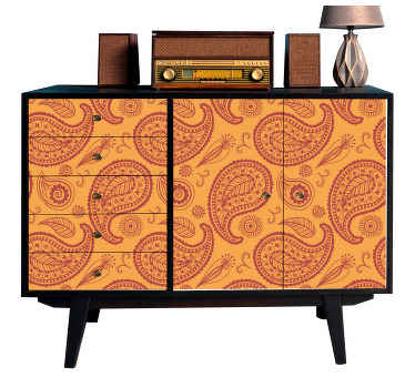 πολύ ζεστά χρώματα επίπλων - TenStickers