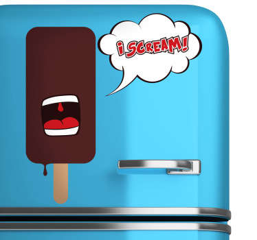 Sticker cuisine ice cream - TenStickers