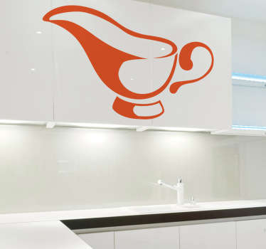 Vinilo decorativo salsera - TenVinilo