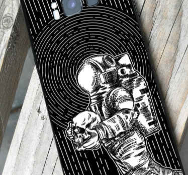 Kunstnerisk univers samsung klistermærke - TenStickers